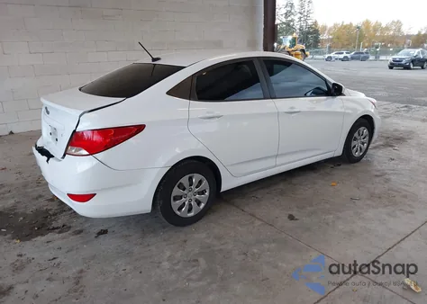 2017 Hyundai Accent Se из США, поврежденный, VIN KMHCT4AE8HU297508